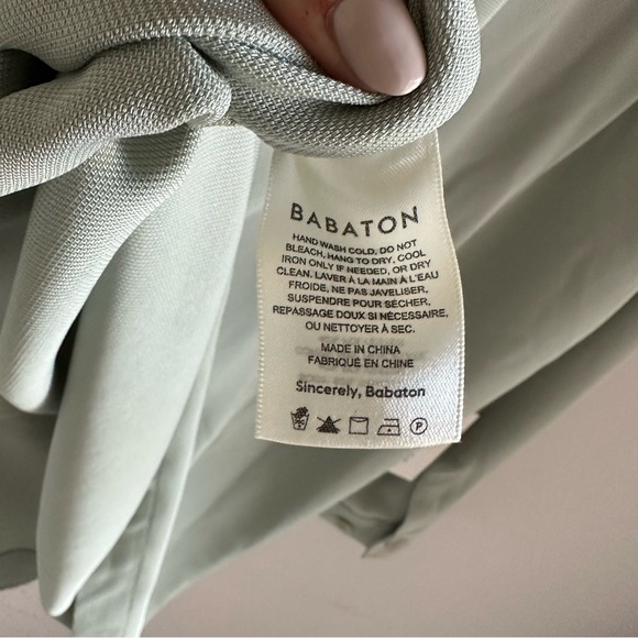 NWT Aritzia Babaton Borna Shirt Jacket Relaxed Fit Size L - Picture 5 of 6